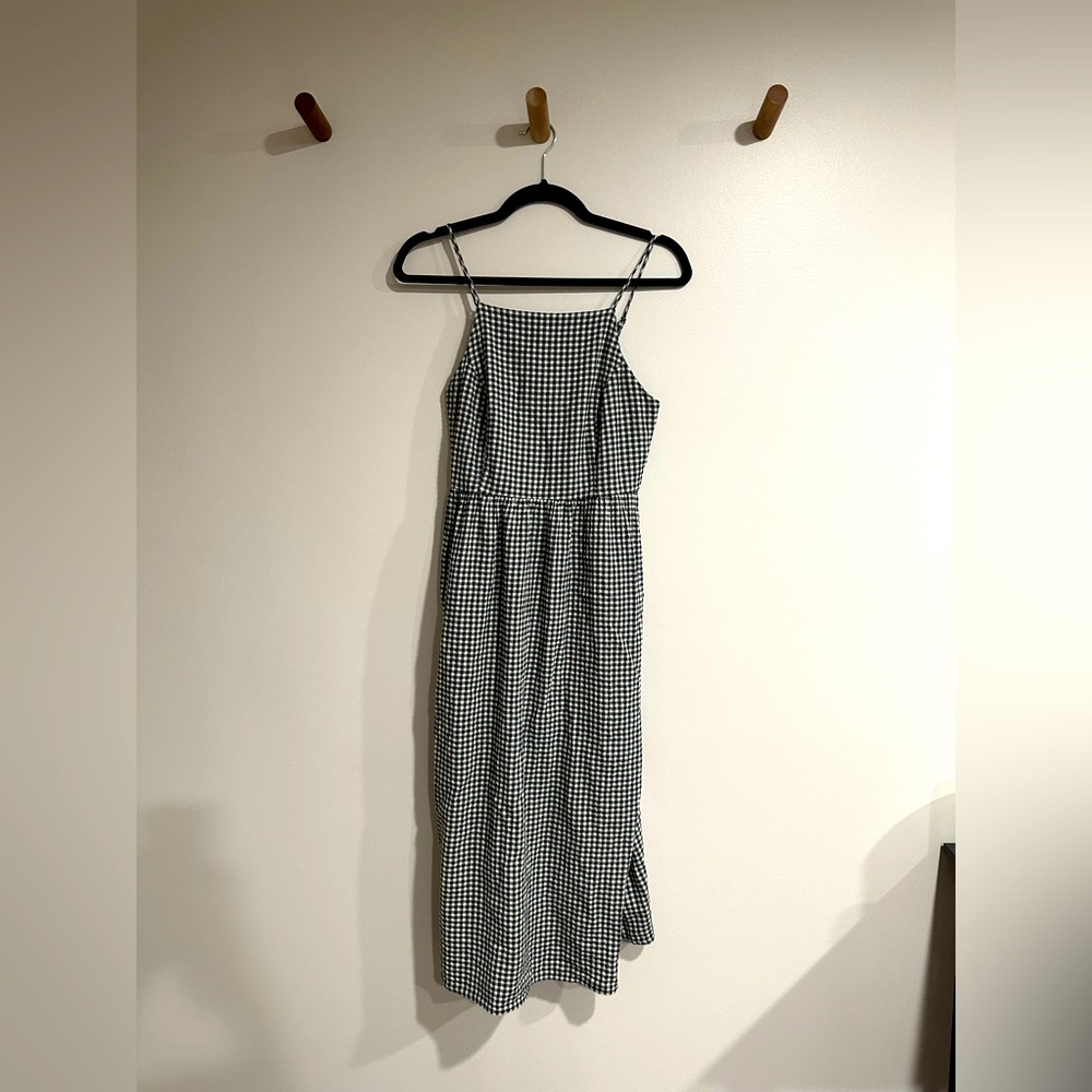 Old Navy Gingham Spaghetti Strap Dress with Pockets